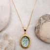 Handmade Design Brass Necklace With Historical Coin Design