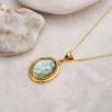 Handmade Design Brass Necklace With Historical Coin Design