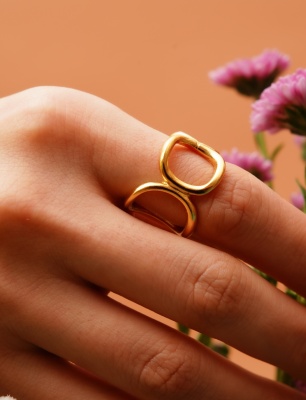 Handmade Design Brass Ring