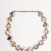 Handmade Design Silver Natural Stone Necklace