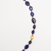 Handmade Design Silver Necklace with Lapis Lazuli