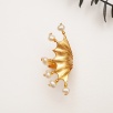 Handmade Design Brass Ring with Pearls