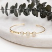 Handmade Silver Bracelet with Moonstone