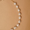 Handmade Design Silver Necklace with Baroque Pearl