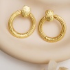 Handmade Gold Plated Brass Earrings