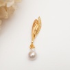 Handmade Design Silver Brooch Pearl