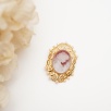 Handmade Design Silver Cameo Brooch