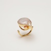 Handmade Design Silver Ring with Baroque Pearl