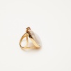 Handmade Design Silver Ring with Baroque Pearl