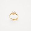 Handmade Design Silver Ring with Pearl