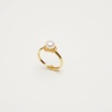 Handmade Design Silver Ring with Pearl