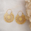 Handmade Traditional Design Brass Earrings