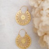 Handmade Traditional Design Brass Earrings