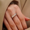 Handmade Design Silver Ring with Pearls