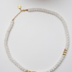 Handmade Design Silver Necklace with Mother of Pearl