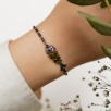 Handmade Fish Design Gold Plated Silver Bracelet