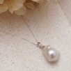 Handmade Gold Plated Silver Necklace With Baroque Pearl