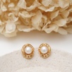 Handmade Design Pearl Silver Earrings