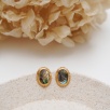 Handmade Design Mother of Pearl Silver Earrings