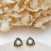 Handmade Design Pearl and Pearl Silver Earrings