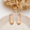 Handmade Design Pearl Silver Earrings