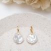 Baroque Pearl Silver Earrings