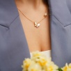 Pearl and Mother of Pearl Silver Necklace