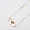 Pearl and Mother of Pearl Silver Necklace