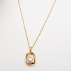 Silver Necklace with Pearl