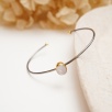 Silver Bracelet with Moon Stone