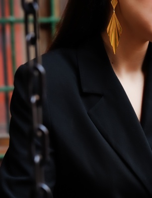 Brass Earrings