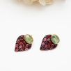Silver Earrings with Tourmaline and Kyanite Stones