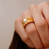 Silver Ring with Pearl