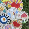 Handmade Ceramic Plate with Heart