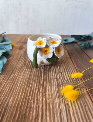 Papatyalı Kahve Mug