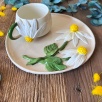 Büyük Papatya Kahve Mug Set