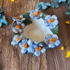 Small Bowl with Blue Flowers