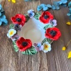 Small Bowl with Poppy Flowers