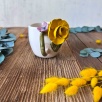 Coffee Mug with Yellow Rose