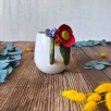 Kırmızı Çiçekli Kahve Mug