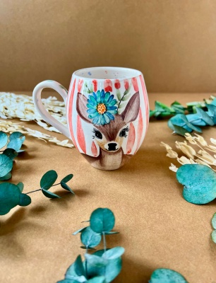 Design Tile Mug Gazelle
