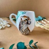 Design Tile Mug Leopard