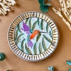 Design Tile Plate Hummingbird