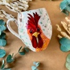 Design Tile Mug Rooster