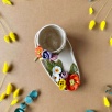 Coffee Mug Set with Colorful - Oval Plate