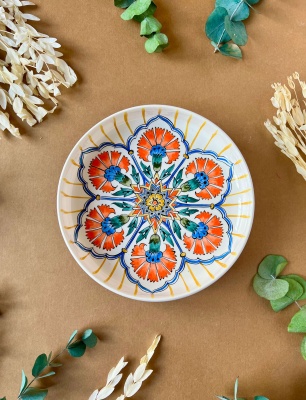 Özel Tasarım Çini Servis Kasesi