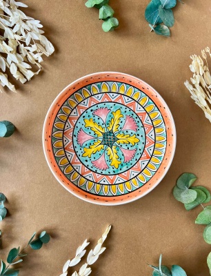 Özel Tasarım Çini Servis Kasesi