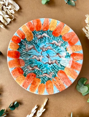 Özel Tasarım Çini Kase