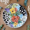 Handmade Design Tile Big Plate