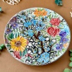 Handmade Design Tile Big Plate